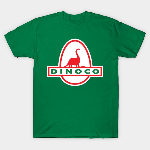 Dinoco T-Shirt by MindsparkCreative